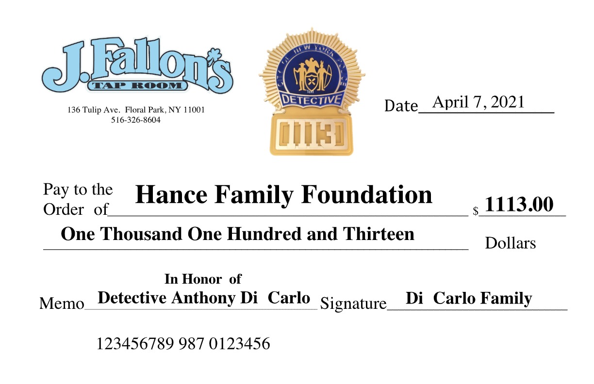 Hance Family Donation
